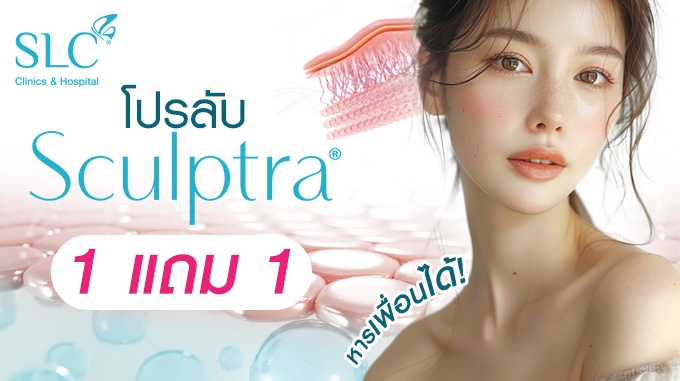 Sculptra® 1 แถม 1 จองทันรับเลย 18 สิทธิ์สุดท้าย!!