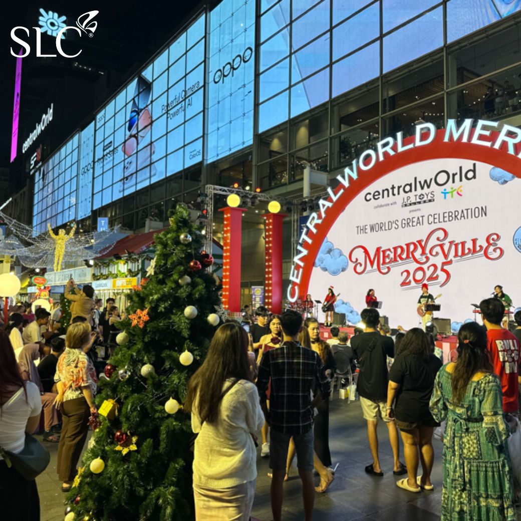 Central World , Galderma X SLC, SLC Empower Your Best Self, CentralWorld Light Up Christmas Tree Celebration 2025