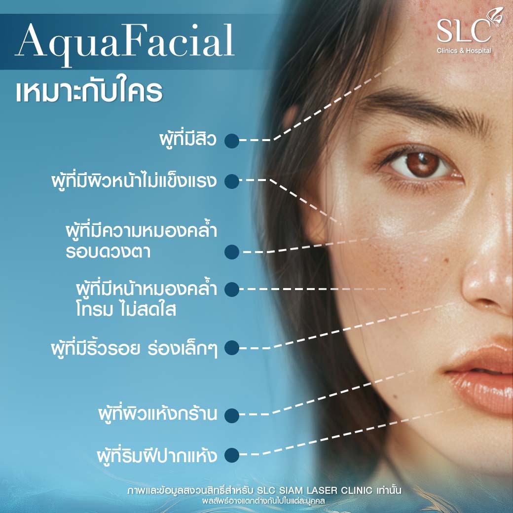 AquaFacial คือ,  AquaFacial, facial, facial treatments, ผิวหน้าหมองคล้ำ, ทําความสะอาดหน้า