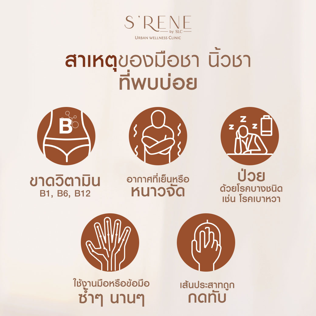 สาเหตุของมือชานิ้วชาที่พบบ่อย,มือชา นิ้วชา,มือชา,นิ้วชา,Magnetic Stimulation,เครื่องMagnetic Stimulation,เส้นประสาทถูกกดทับ,อาการมือชา,อาการนิ้วชา,นิ้วชา มือชา,นิ้วชาเกิดจากอะไร,รักษาอาการมือชา,รักษาอาการนิ้วชา,รักษามือชานิ้วชา,ปลายประสาทอักเสบ