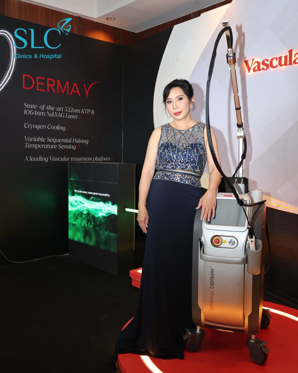 SLCรับรางวัล, Derma V Star Award Asia Pacific, SLCClinic, โปรแกรม Derma V, Derma V เลเซอร์, DermaV ลูโทรนิกส์ สหรัฐอเมริกา, เลเซอร์SLC, DermaVSLC, เลเซอร์รอยดำ รอยเเดง รอยสิว