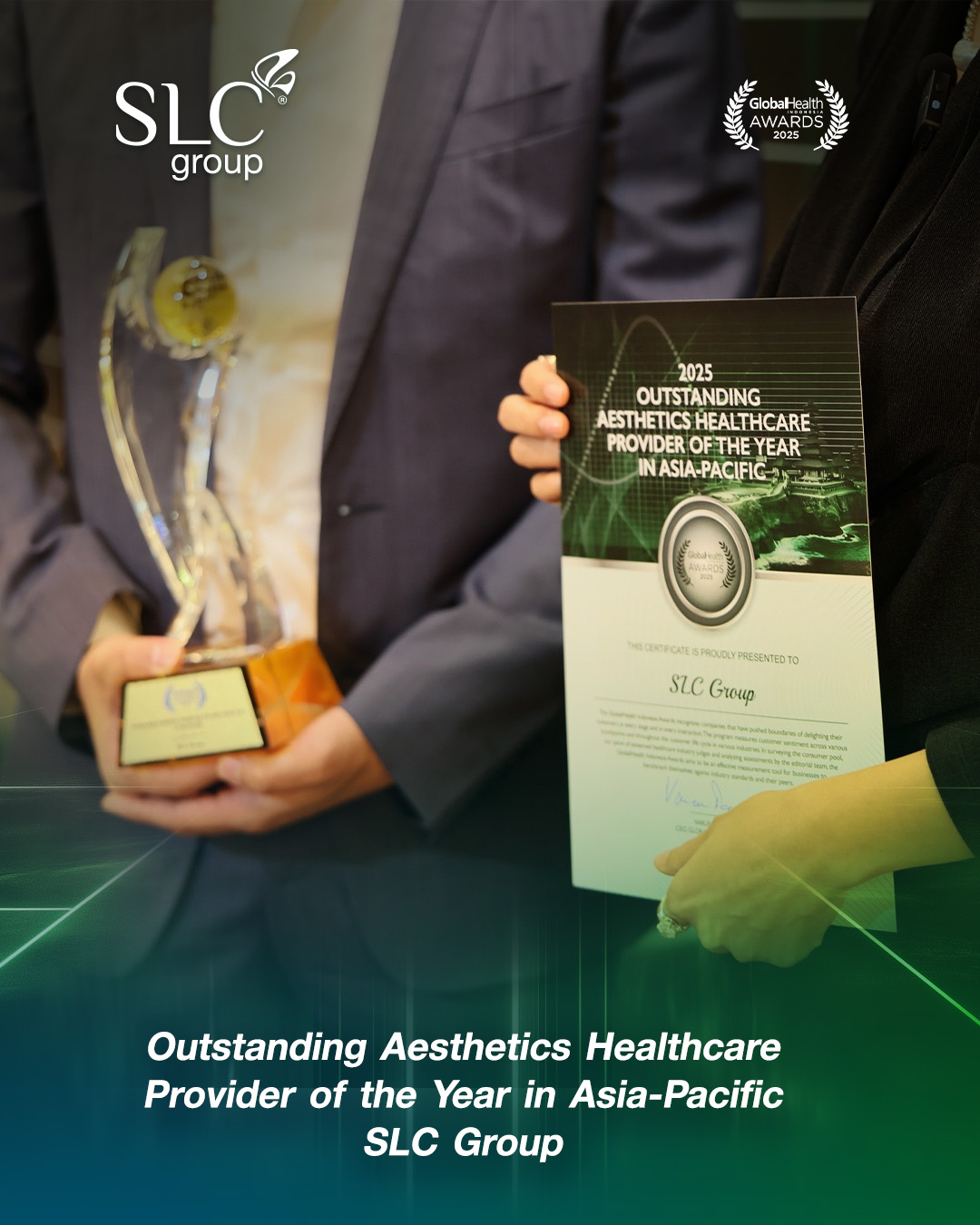 SLC Group, GlobalHealth, Aesthetics Healthcare