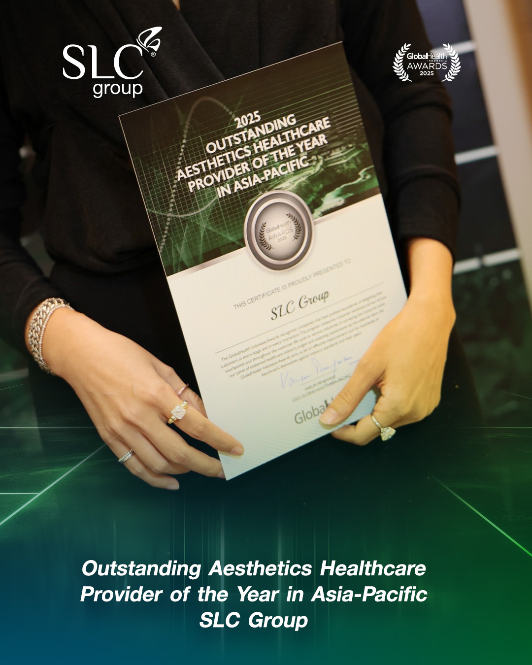 SLC Group, GlobalHealth, Aesthetics Healthcare